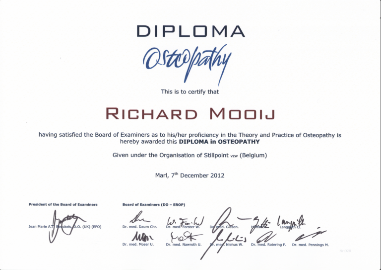 Diploma-Stillpoint